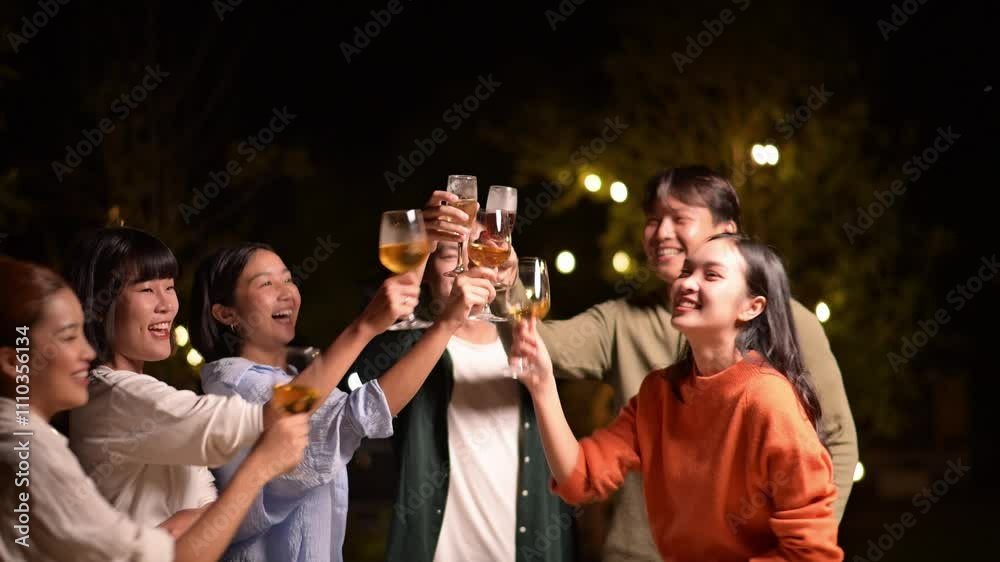 A group of women are celebrating with each other, raising their glasses in a toast. Scene is joyful and festive A group of women are celebrating with each other, raising their glasses in a toast. Scene is joyful and festive