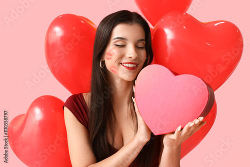 Beautiful young woman with ...