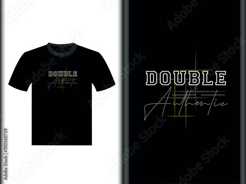 Bouble Authentic Vector T Shirt Design