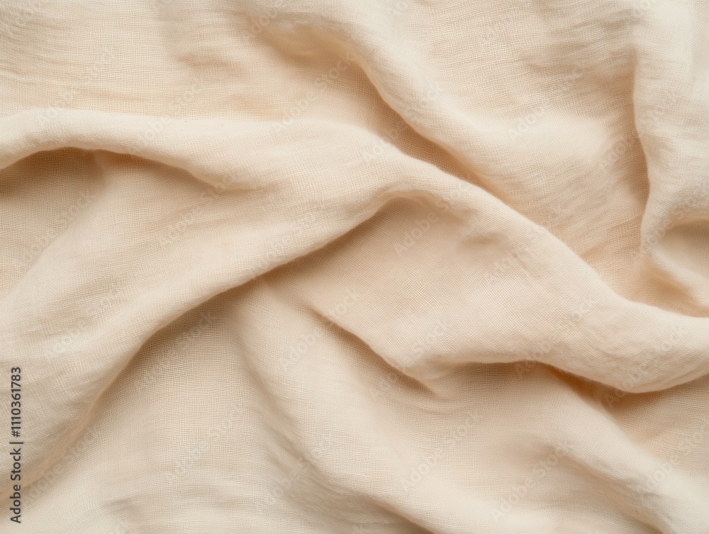 cotton, fabric, texture, plain weave, breathable, soft, smooth surface, detailed fibers, white background, minimalist, high resolution, light wrinkles, diagonal pattern, twill, pastel blue, cream colo cotton, fabric, texture, plain weave, breathable, soft, smooth surface, detailed fibers, white background, minimalist, high resolution, light wrinkles, diagonal pattern, twill, pastel blue, cream colo