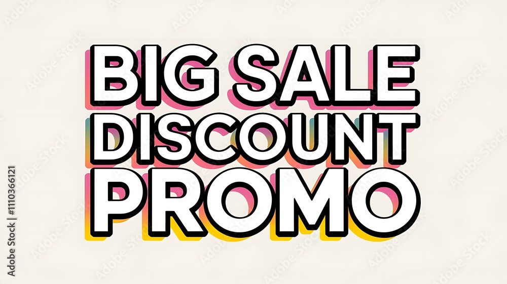 Big Sale Discount Promo Announcement Graphic Design Big Sale Discount Promo Announcement Graphic Design