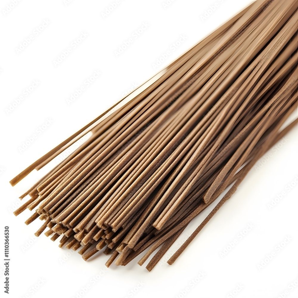 Isolated Spaghetti Asian Soba Noodle Meal. Pasta Food Isolated Spaghetti Asian Soba Noodle Meal. Pasta Food