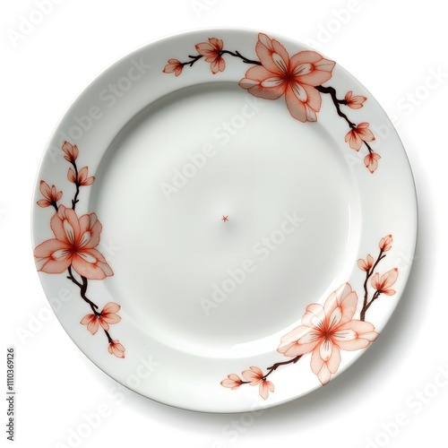 Imari porcelain Japanese plate with cherry blossom pattern.
Imari porcelain is said to be the oldest porcelain in Japan and is a traditional porcelain produced in Saga Prefecture. photo