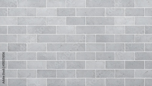 texture of grey tile wall. Background of gray tiled wall. Rectangular tile. stone wall pattern, seamless texture. Texture of road granite tiles with white seams Stone backdrop building exterior © Танюша Коновал