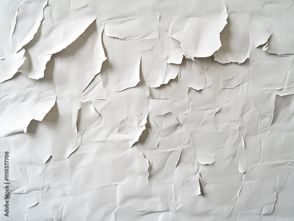 An old, ripped, wrinkled paper. Good for any project.
