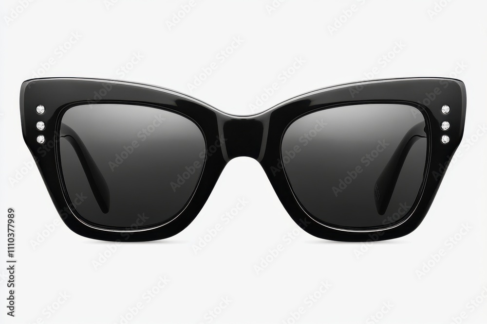 Stylish Black Sunglasses with Elegant Features Stylish Black Sunglasses with Elegant Features