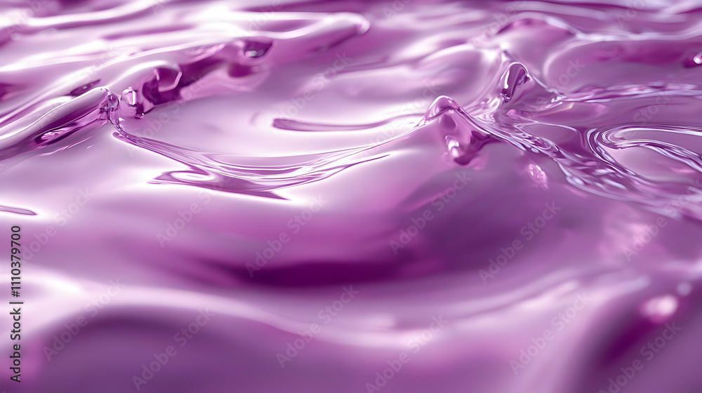 Purple Liquid Abstract 3D Background Purple Liquid Abstract 3D Background
