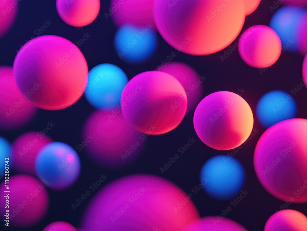 Vibrant abstract geometry bubbles in a digital space colorful visuals artistic environment close-up concept for dynamic design Vibrant abstract geometry bubbles in a digital space colorful visuals artistic environment close-up concept for dynamic design