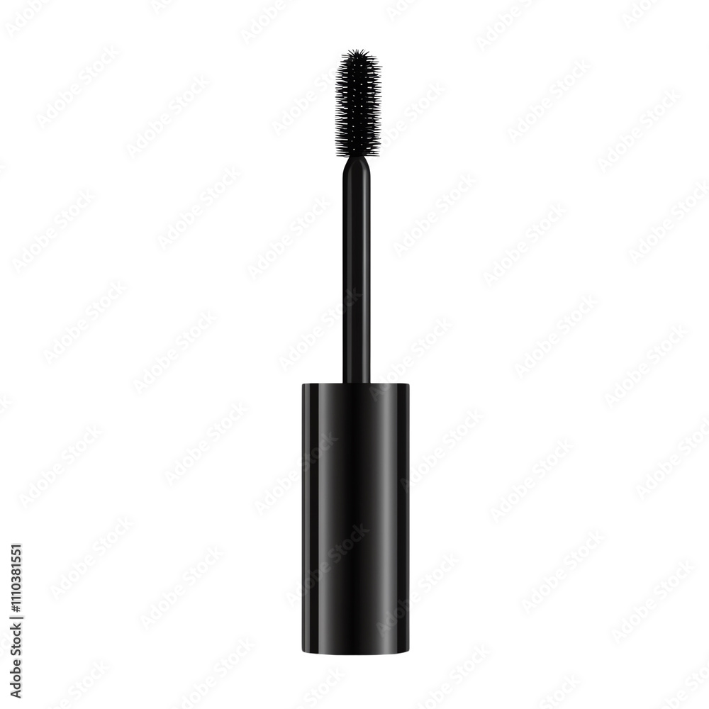 Mascara, white isolate background Mascara, white isolate background