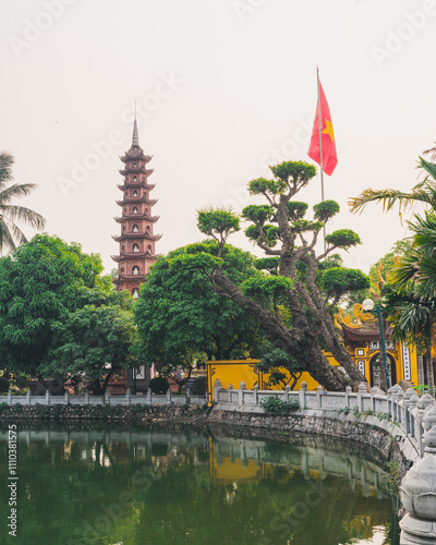 Tran Quoc Pagoda, Hanoi Vietnam, photo