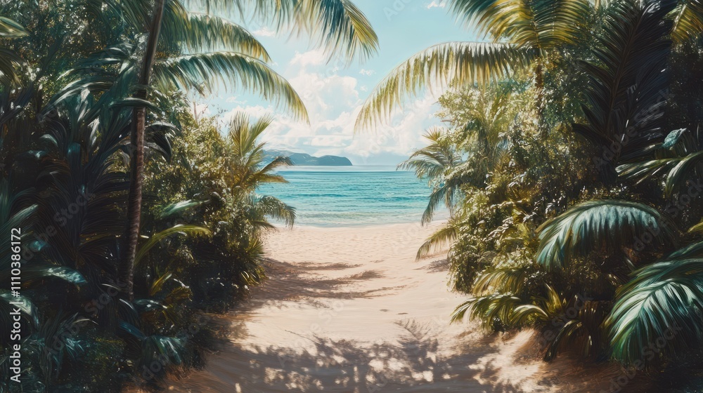 Fototapeta premium tropical beach