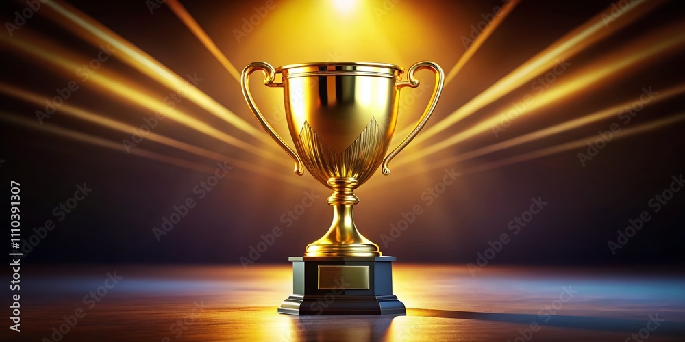 Shining Golden Trophy Cup Symbolizing Victory and Achievement Isolated on a Clean Background for Fashion Photography and Creative Projects Shining Golden Trophy Cup Symbolizing Victory and Achievement Isolated on a Clean Background for Fashion Photography and Creative Projects