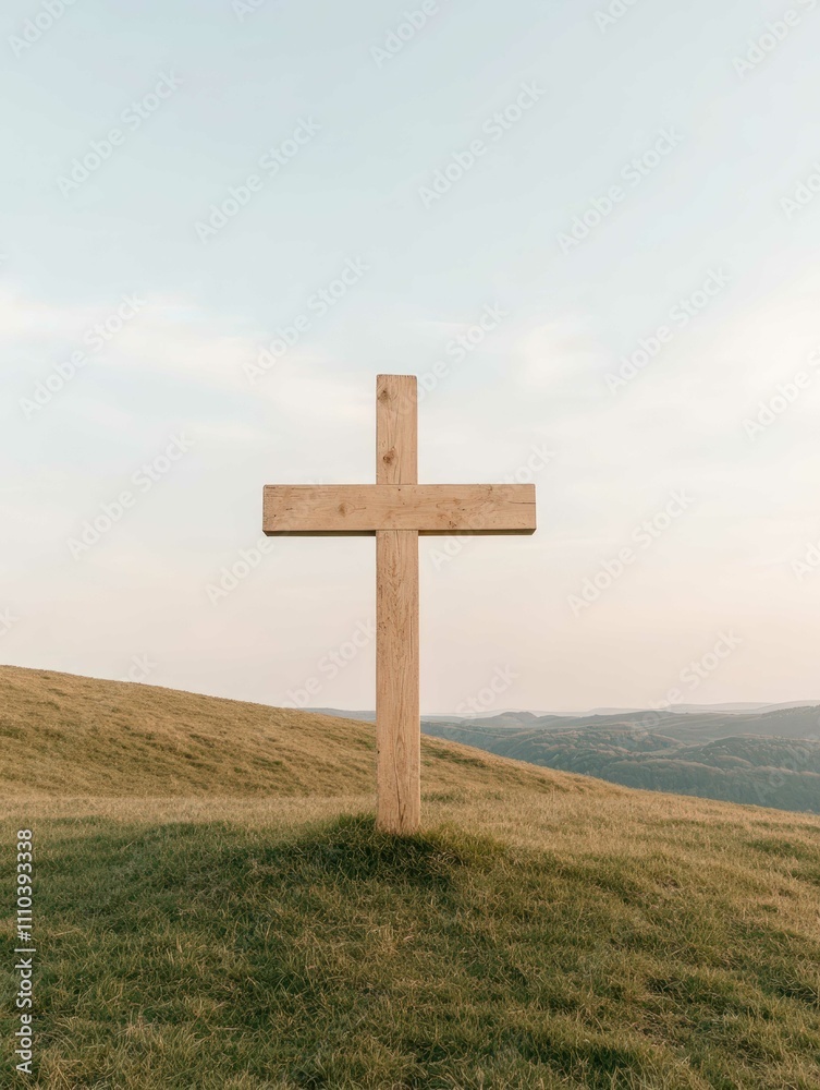 Cross Silhouetted in Golden Sunset
Cross Silhouetted in Golden Sunset