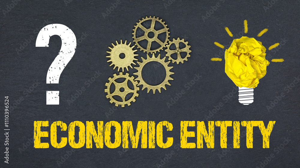 Obraz premium Economic Entity