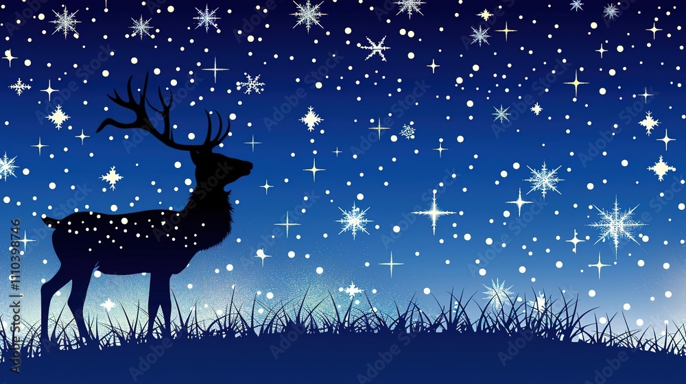 Beautiful Christmas Starry Sky Christmas Beautiful Christmas Starry Sky Christmas