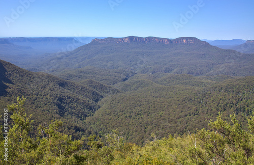 Mount Solitary in the Blue Mountains