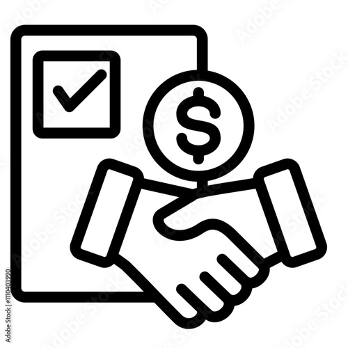 Contract Icon
