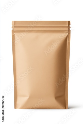 Clean and Simple Vector Paper Bag Pouch for Grocery and Retail Packaging