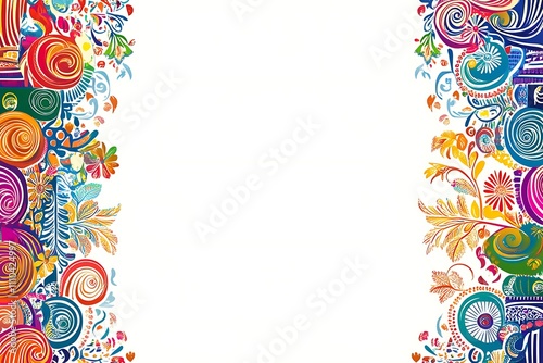 Bengali New Year, Pohela Boishakh Background Design Template, Nabo Borsho Design Illustration