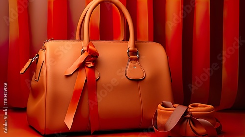 Trendy Tangerine: Bag  
