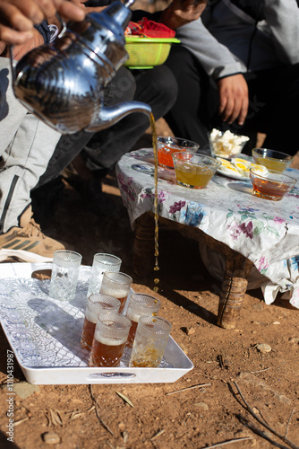 A Peaceful Tea Gathering in Amizmiz photo