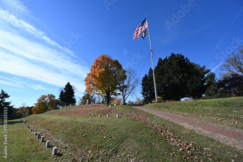 Fredericksburg Civil war Cemetery. photo