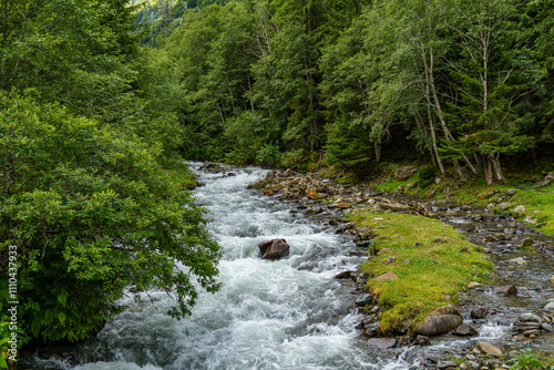 Wandern in den österreichischen Alpen photo