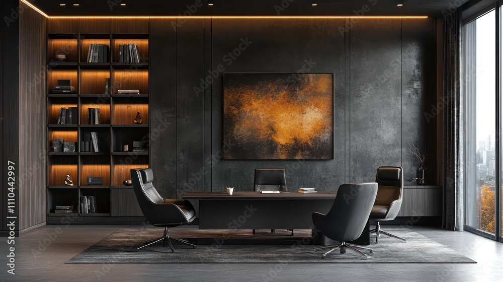 interior of a modern office interior of a modern office