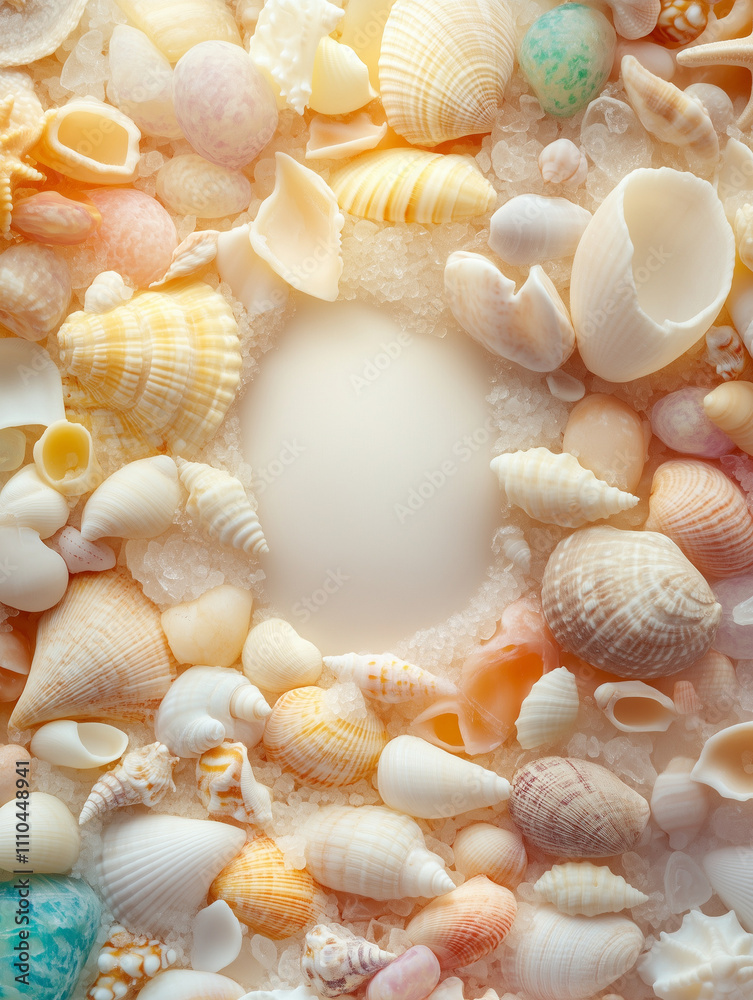 shells and sand shells and sand