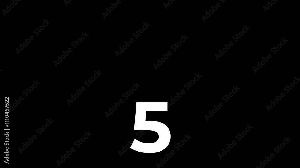 Countdown Numbers Digital Rendering Transparent Background Countdown Numbers Digital Rendering Transparent Background
