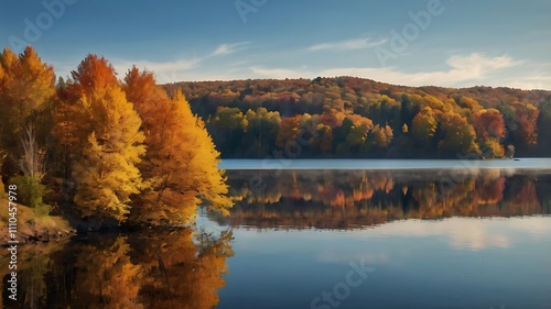 autumn in the mountains