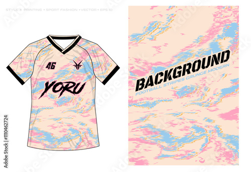 pastel wind abstract grunge sublimation jersey basketball volleyball girl pink water camouflage pattern