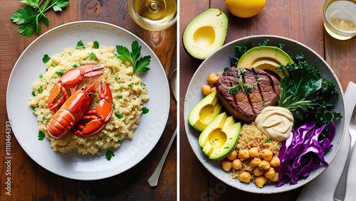 Wallpaper Mural pasta with vegetables Torontodigital.ca