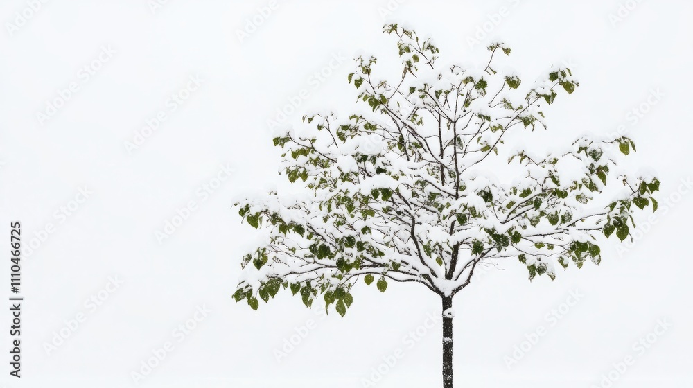 Obraz premium tree against white background