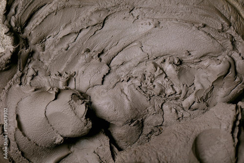 Raw clay texture background