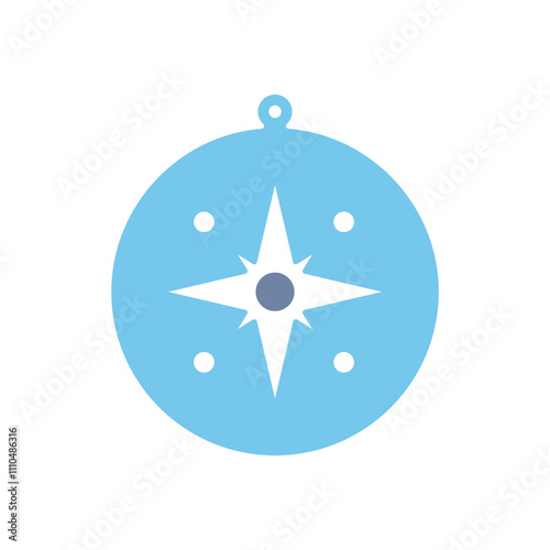 compass concept line icon. Simple element illustration. compass concept outline symbol design. photo