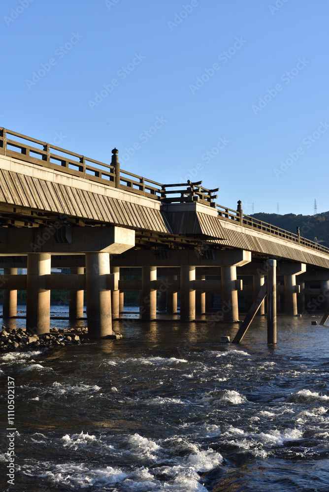 晴天の宇治橋(京都府宇治市) 晴天の宇治橋(京都府宇治市)