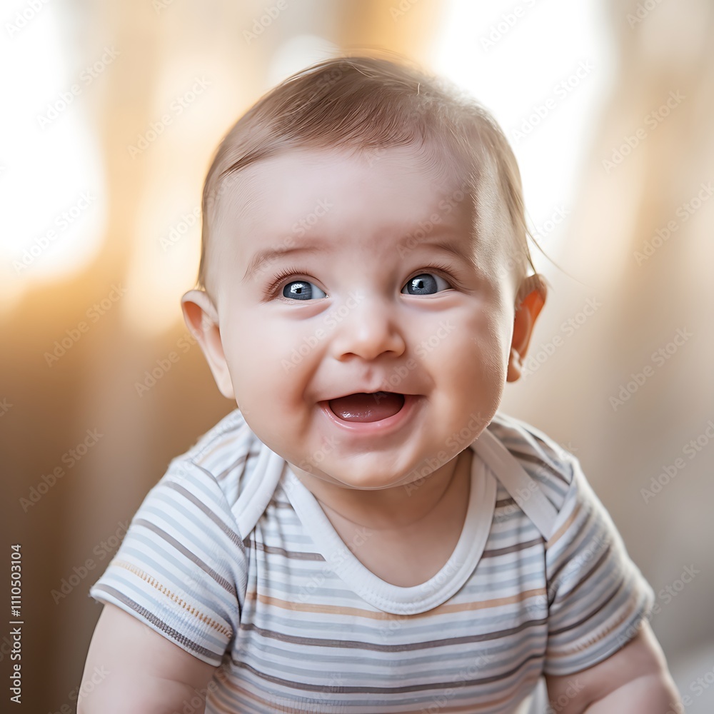 Baby smiling - Baby tooth Baby smiling - Baby tooth