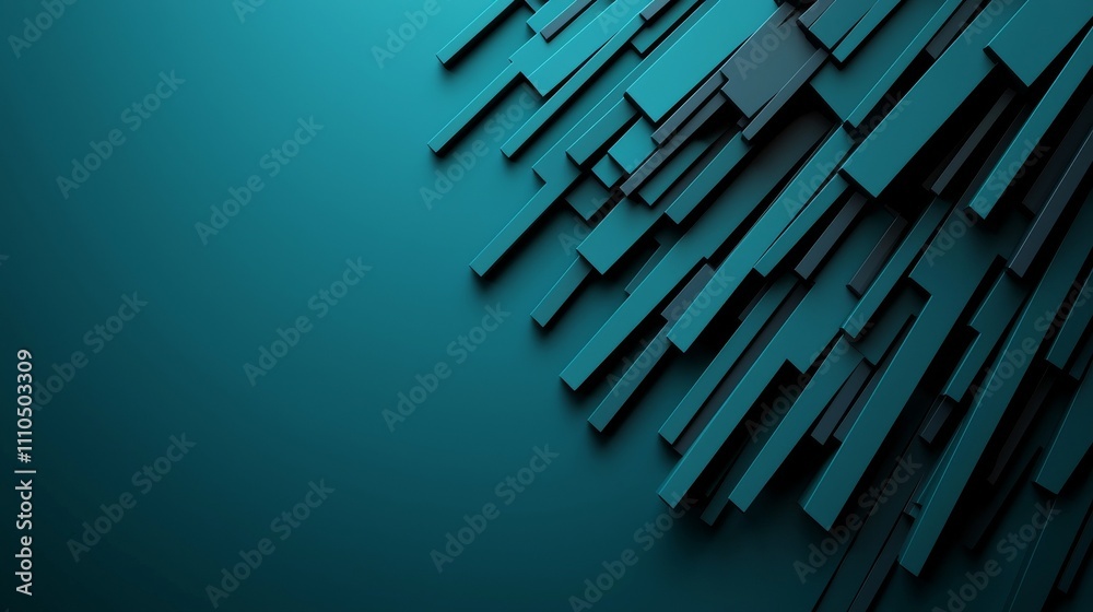 stock market volatility concept. Abstract teal texture with layered geometric shapes. stock market volatility concept. Abstract teal texture with layered geometric shapes.