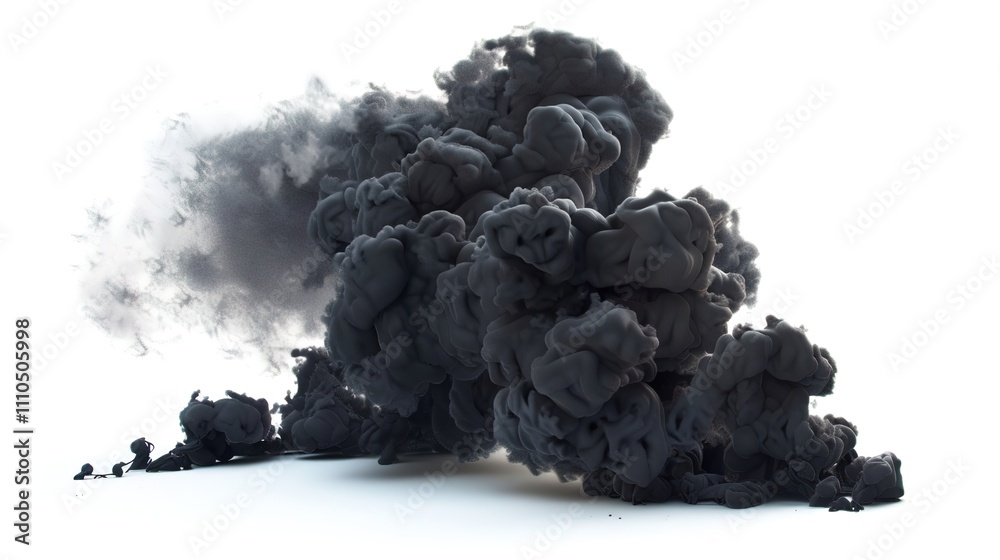 Black Smoke Cut Out - A Dramatic and Abstract Visual Element. The Ominous Black Smoke in a Cut - Out Form, with Its Dark and Mysterious Aura, Creating a Captivating and Intense Atmosphere. This Image Black Smoke Cut Out - A Dramatic and Abstract Visual Element. The Ominous Black Smoke in a Cut - Out Form, with Its Dark and Mysterious Aura, Creating a Captivating and Intense Atmosphere. This Image