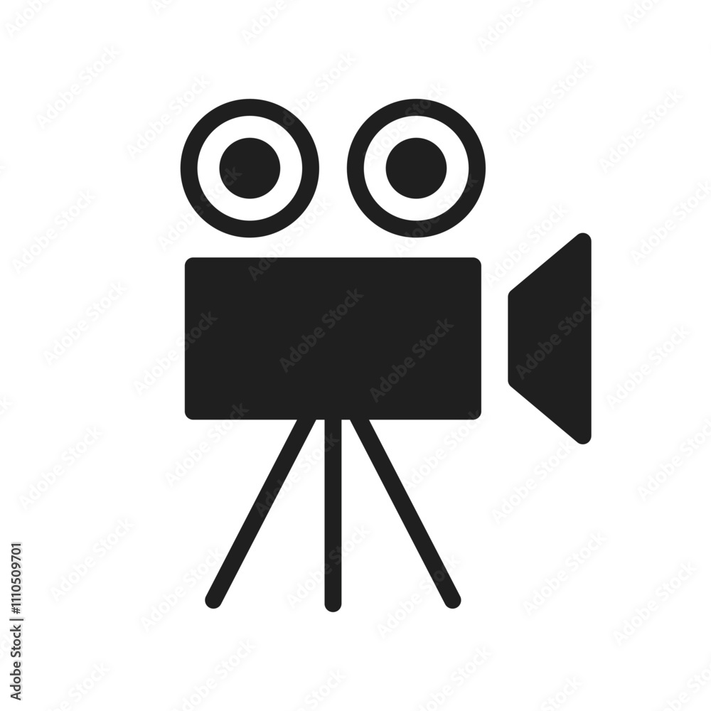 Vector Video Camera Icon Symbol Vector Video Camera Icon Symbol
