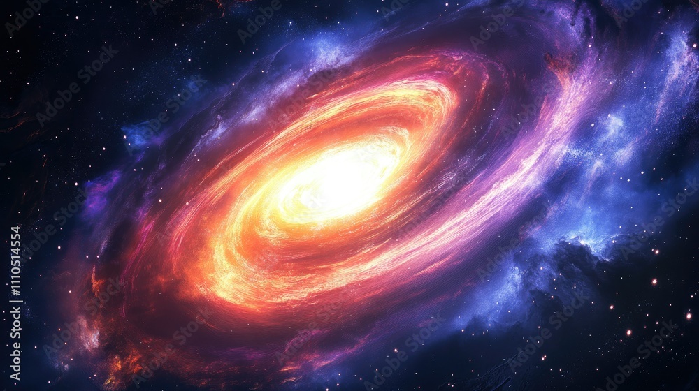 A mesmerizing cosmic nebula with swirling gas and colorful clouds, set against the vast, starry night sky, capturing the beauty of the universe A mesmerizing cosmic nebula with swirling gas and colorful clouds, set against the vast, starry night sky, capturing the beauty of the universe