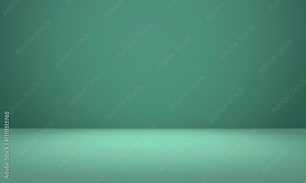 Empty bright green studio background, product display with copy space for displaying content design. Banner for product advertising Empty bright green studio background, product display with copy space for displaying content design. Banner for product advertising