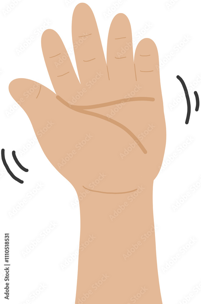 Obraz premium 안녕 인사