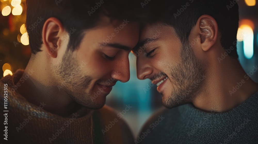 Obraz premium Intimate Couple Embracing