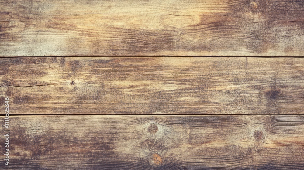 Fototapeta premium Closeup of rustic wood surface with cracks and grain textures