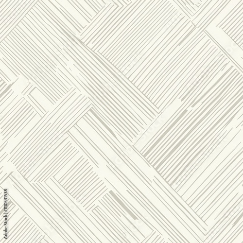 contemporary geometric linework, delicate ivory stripes, angular abstract segments, refined minimal pattern, sophisticated parallel lines, modern architectural design, premium wallpaper style