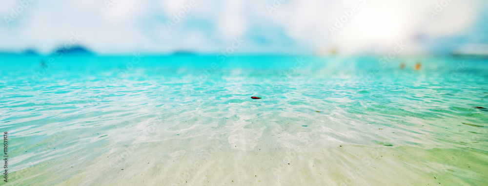Fototapeta premium Tropical beach island