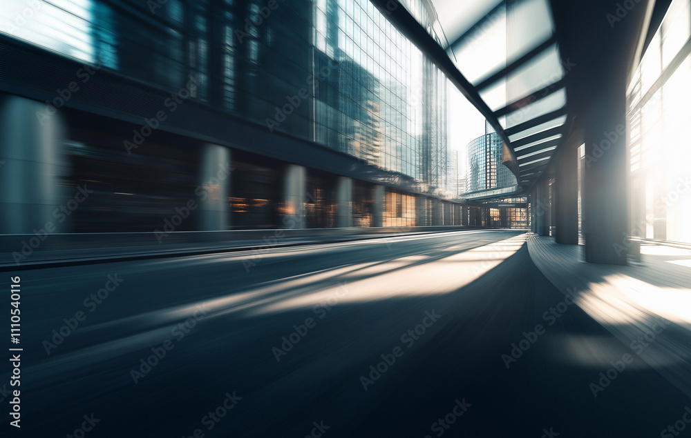 Modern city scape. Modern city scape.