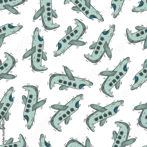 adventure tourism, travel . doodle style flat illustration. cartoon colorful vector pattern.	